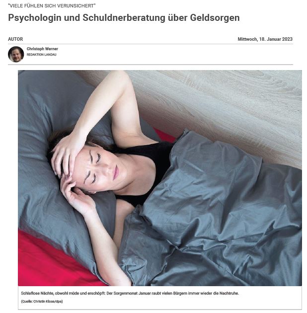 Viele fühlen sich verunsichert - Psychologin und Schuldnerberatung über Geldsorgen